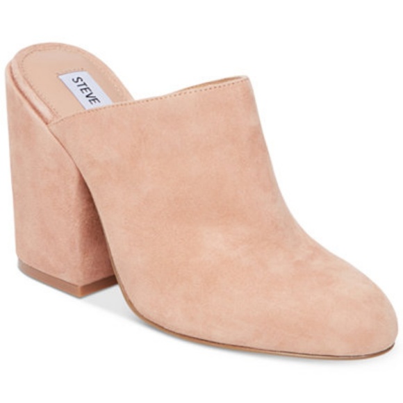 Steve Madden Shoes - Steve Madden suede mules (color: camel, size: 8)